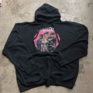 Men’s Gorillaz Tour Hoodie Size Large